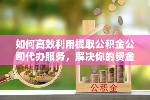 三峡如何高效利用提取公积金公司代办服务，解决你的资金难题